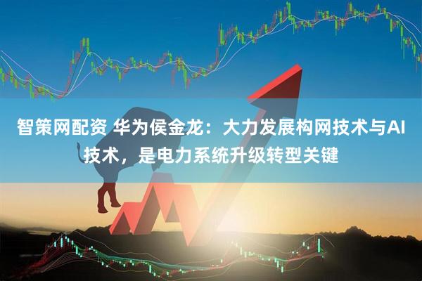 智策网配资 华为侯金龙：大力发展构网技术与AI技术，是电力系统升级转型关键
